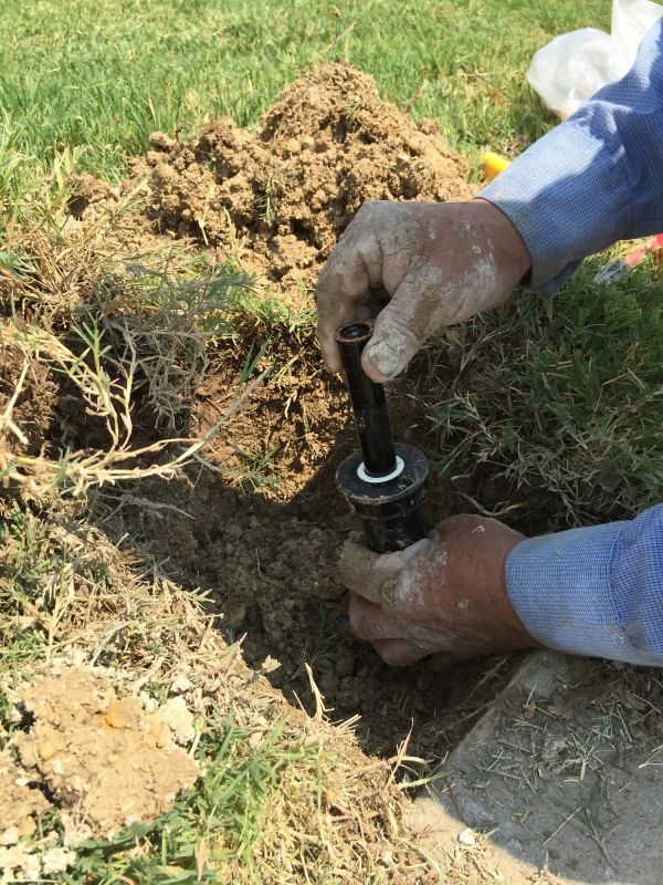 Damaged Sprinkler Repair in Aiken, SC